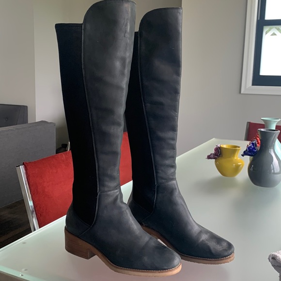 Lucky Brand Tilaree Black Boots Nwot 